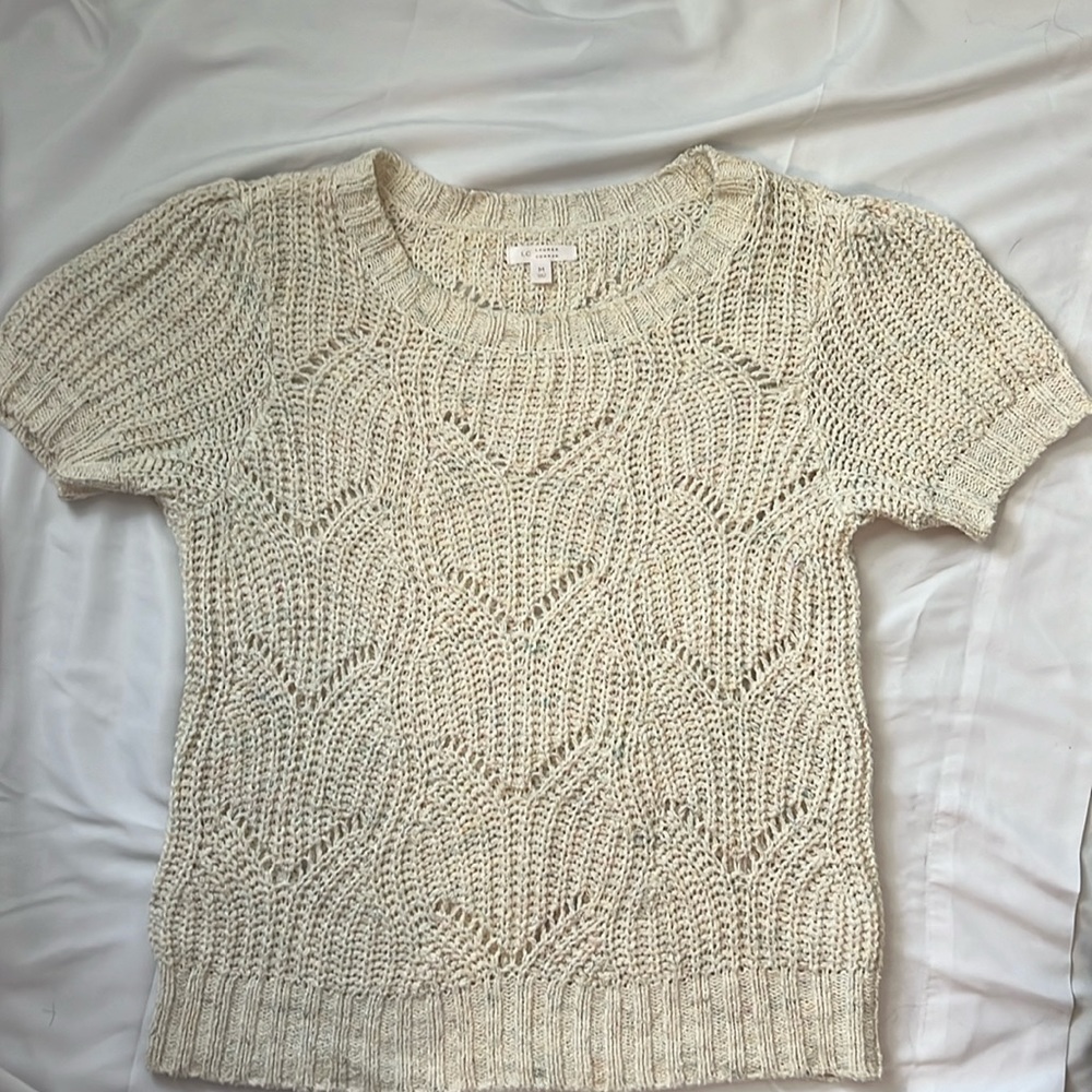 Lauren Conrad short sleeve sweater.